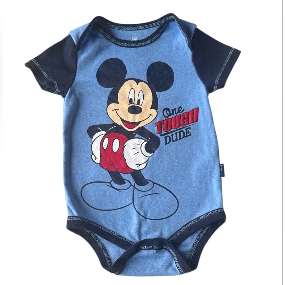 3 FOR $10 DISNEY Baby 3-6M Mickey Onesie
